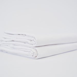 White hotel sheets with smooth crisp finish for hotels and accommodation
