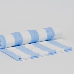 Commercial pool towel for hotels, resorts, and leisure facilities