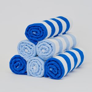 Commercial pool towel for hotels, resorts, and leisure facilities