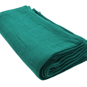 Green huck towel for commercial kitchens and hospitality use