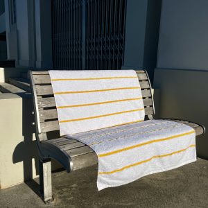 Commercial beach towel for hotels, resorts, and leisure facilities