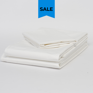 Luxury cotton-rich white hotel sheets for premium comfort