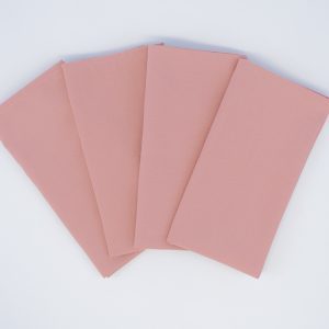Dusty rose hotel serviette for restaurants, cafés, and hospitality use