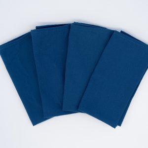 Navy hotel serviette for restaurants, cafés, and hospitality use