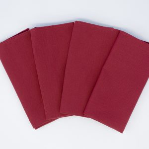 Red wine hotel serviette for restaurants, cafés, and hospitality use