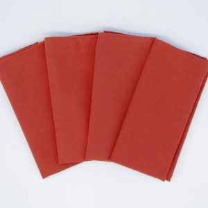 Rust hotel serviette for restaurants, cafés, and hospitality use